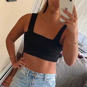 Black Shein Crop Top
